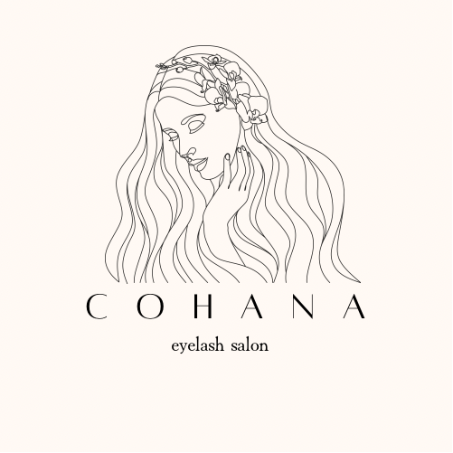 eyelash salon COHANAのロゴ